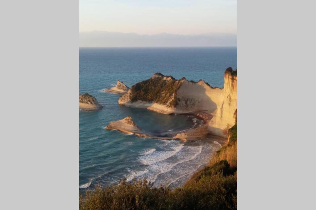 Villa Corfu Tramezzo Designer'S House Bastounion Exterior foto