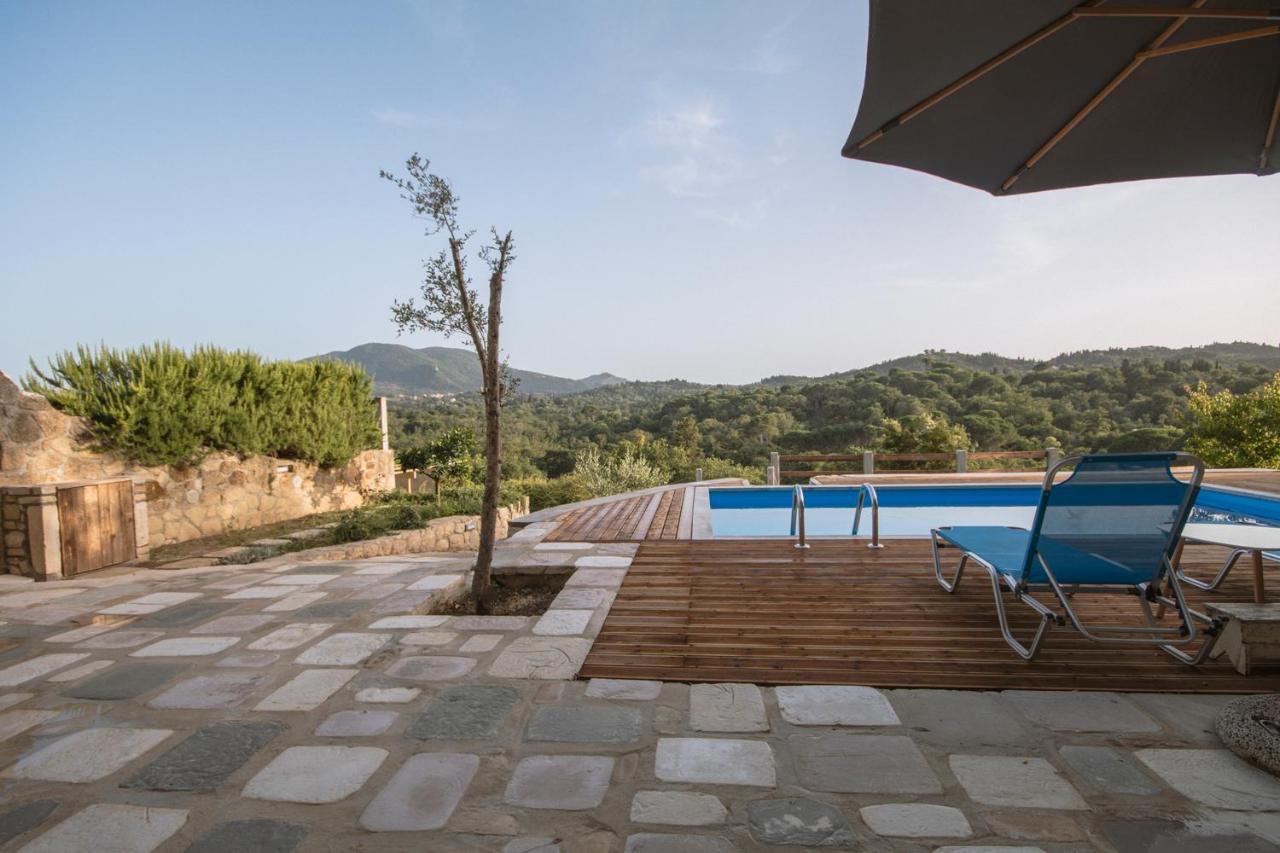 Villa Corfu Tramezzo Designer'S House Bastounion Exterior foto